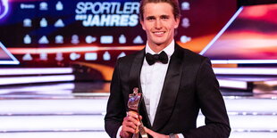 Alexander Zverev bei der Sport-Gala in Baden-Baden.