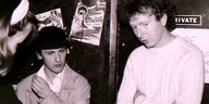 Dan Treacy und Alan McGee, 1984