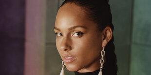 Großaufanhmen von Alicia Keys