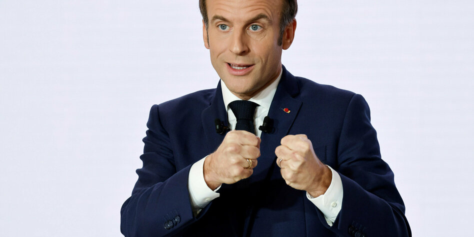 Macron im Wahlkampfmodus: Öl ins Feuer