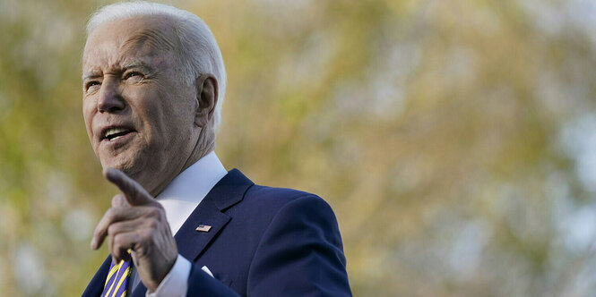 Joe Biden spricht