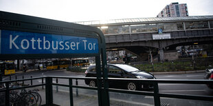 Das Kottbusser Tor in Berlin Kreuzberg