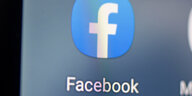 Das Facebook-Icon auf dem Handy