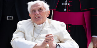 Der emeritierte Papst Benedikt XVI