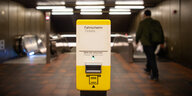 Fahrscheinautomat der BVG