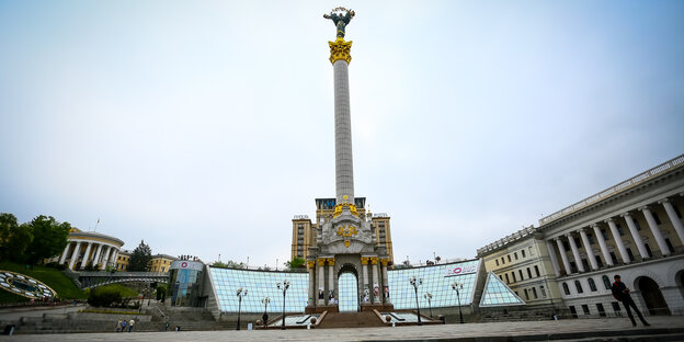 Der Maidanplatz in Kiew