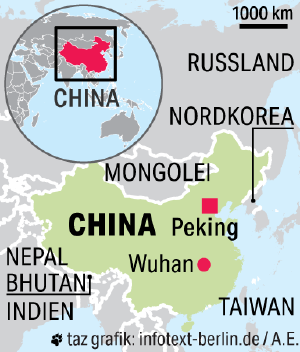 Landkarte China Landkarte China