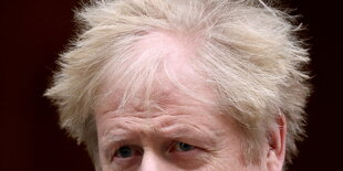 Fotoausschnitt von Boris Johnson.