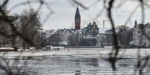 Rathaus Köpenick im Winter