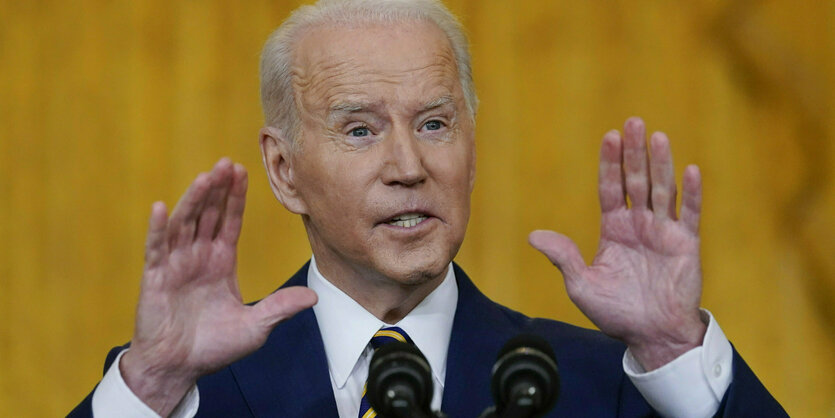 US-Präsident Joe Biden bei einer Rede