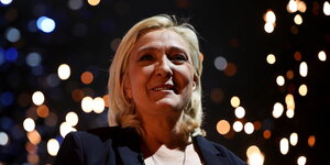 Präsidentschaftskandidatin Marine Le Pen.