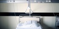 Ein Krankenhausbett