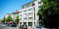 Die Fassade des türkischen Generalkonsulates in Hannover