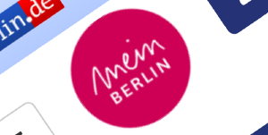 Logo "Mein Berlin" auf Website