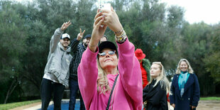 Die Ochsenknechts machen ein Selfie