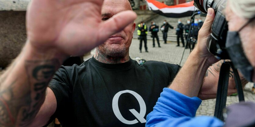 Menschen bei einer Demonstration