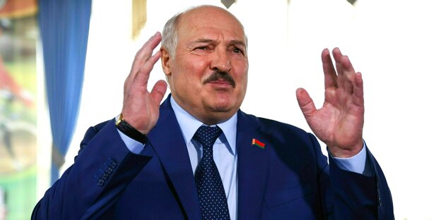 Portrait von Alexander Lukaschenko