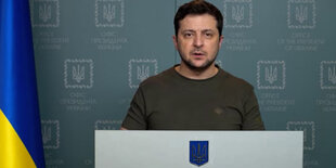 Der ukrainische Präsident Selensyj