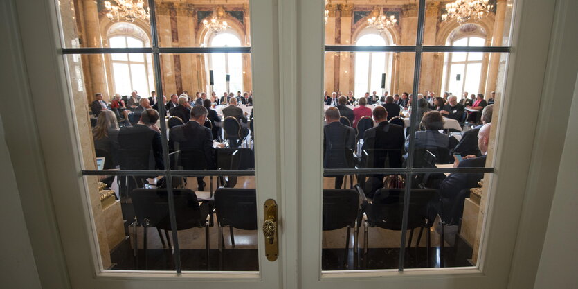 Marmorsaal des Neuen Schlosses in Stuttgart