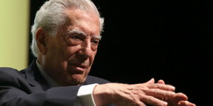 Literaturnobelpreisträger Mario Vargas Llosa
