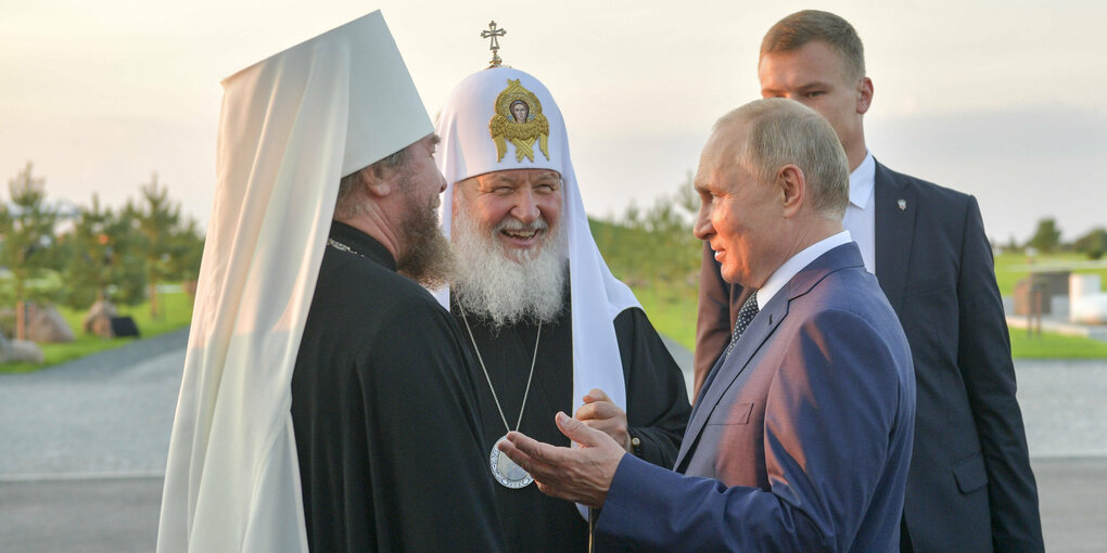 Patriarch Kyrill und Wladimir Putin