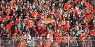 Union-Fans beim Spiel gegen VfB Stuttgart