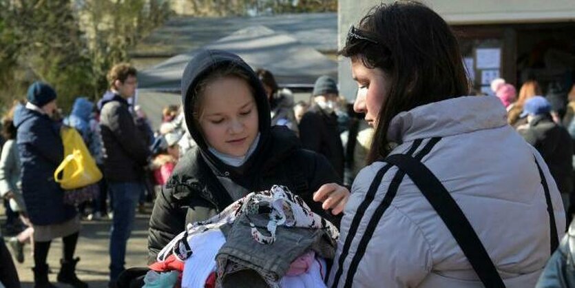 Flüchtlinge in Dresden