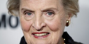 Nahaufnahme Madeleine Albright