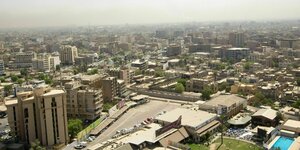 Luftbild von Baghdad
