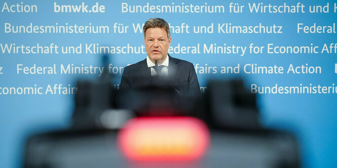 Robert Habeck (Bündnis 90/Die Grünen), Bundesminister für Wirtschaft und Klimaschutz