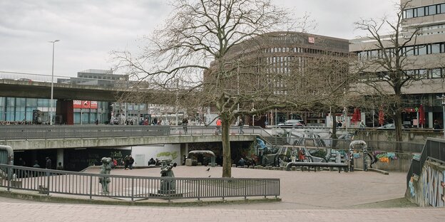 Der Andreas-Hermes-Platz in Hannover.