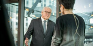 Bundespräsident Frank-Walter Steinmeier im ZDF-Morgenmagazin