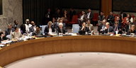 Verhandlungen im UN-Sicherheitsrat