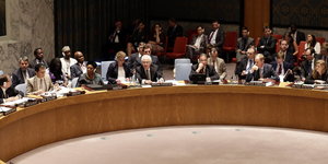 Verhandlungen im UN-Sicherheitsrat