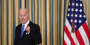 Biden erlässt neue Sanktionen gegen Russland.