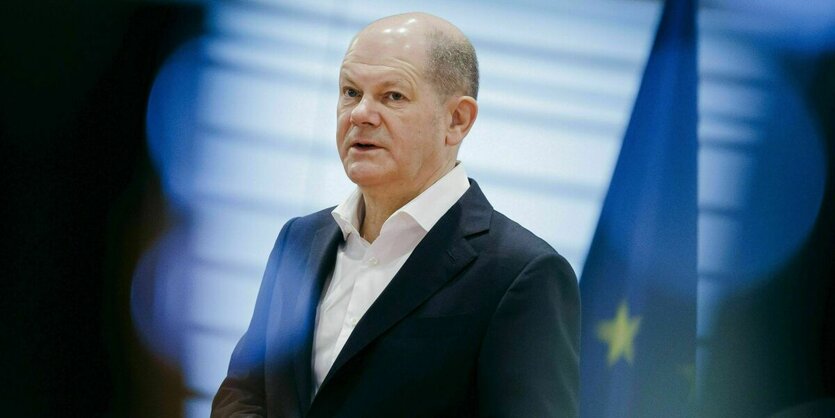 Olaf Scholz im Bundeskanzleramt