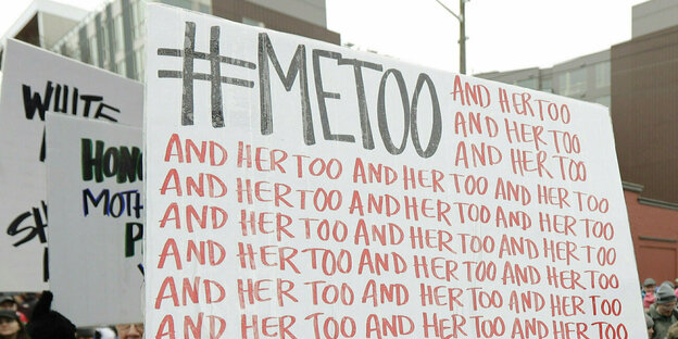 #MeToo-Bewegung macht auf sexuelle Gewalt gegen Frauen aufmerksam.