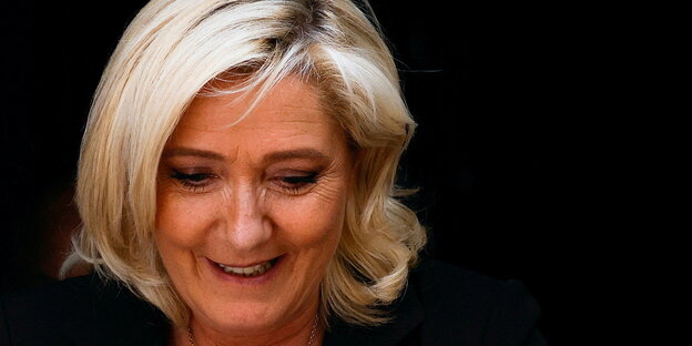 Portrait von Marine Le Pen