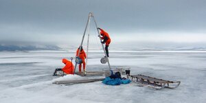 Leipziger Klimaforscher in der Arktis