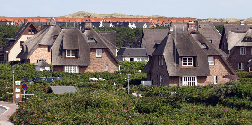 Ferienhäuser auf Sylt