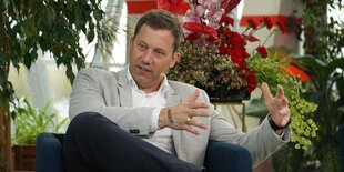 lars klingbeil und anna lehmann im gespräch