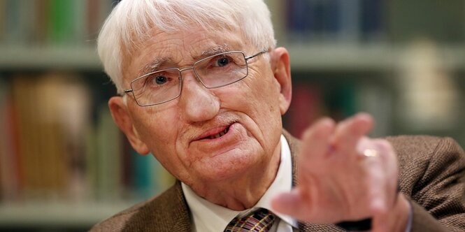 Potrait von Jürgen Habermas