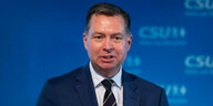 Portrait des CSU Generalskretärs Stephan Mayer