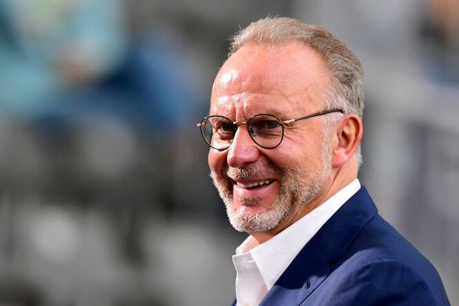 Porträt von Karl-Heinz Rummenigge