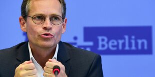 Der Regierende Bürgermeister Michael Müller