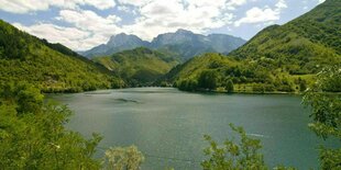 Idyllische Alpenkulisse