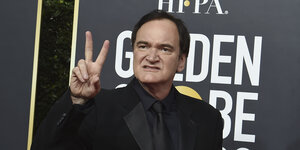 Quentin Tarantino kommt zur Verleihung der 77. Golden Globe Awards im Beverly Hilton Hotel.