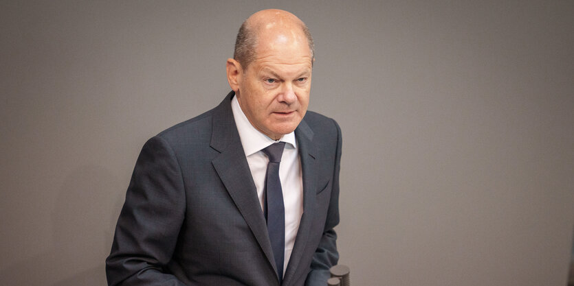 Bundeskanzler Olaf Scholz