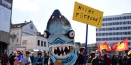 Protest gegen Vonovia in Bochum