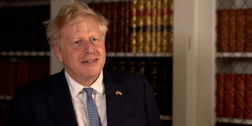 Der britische Premierminister Boris Johnson